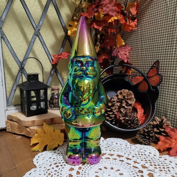 Vintage Garden Gnome Figurine - Picture 2 of 8